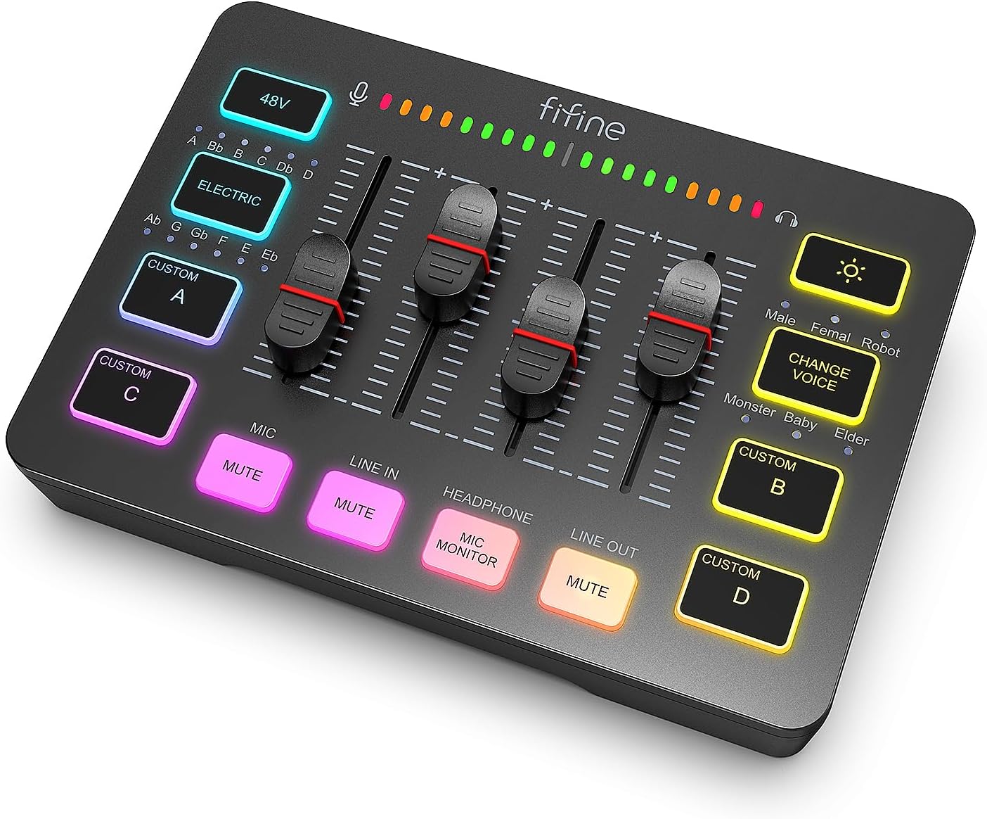 Razer Audio Mixer オーディオミキサー ミュートボタン付き